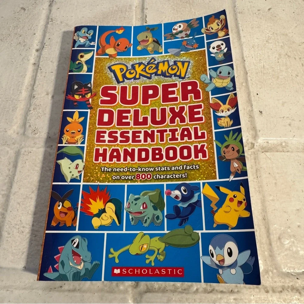 Pokémon Super Deluxe Essential Handbook: The Need-to-know Stats and Facts
